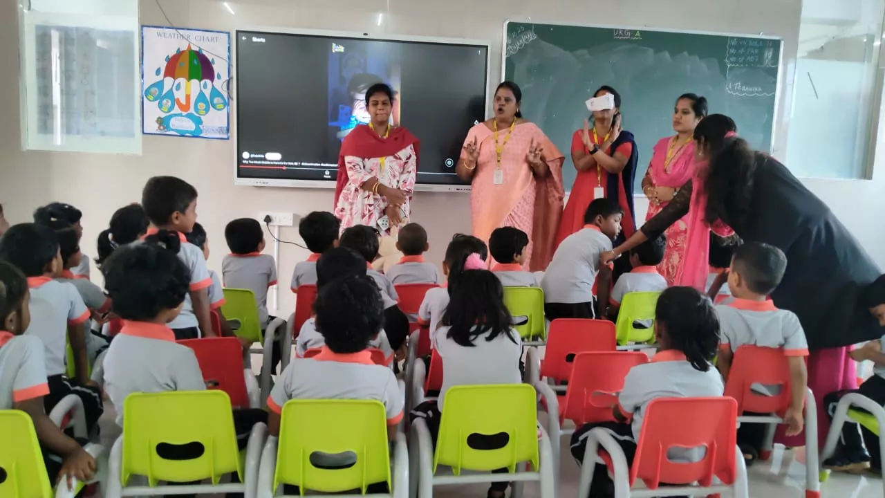 Mobile Awareness Session in PERI School