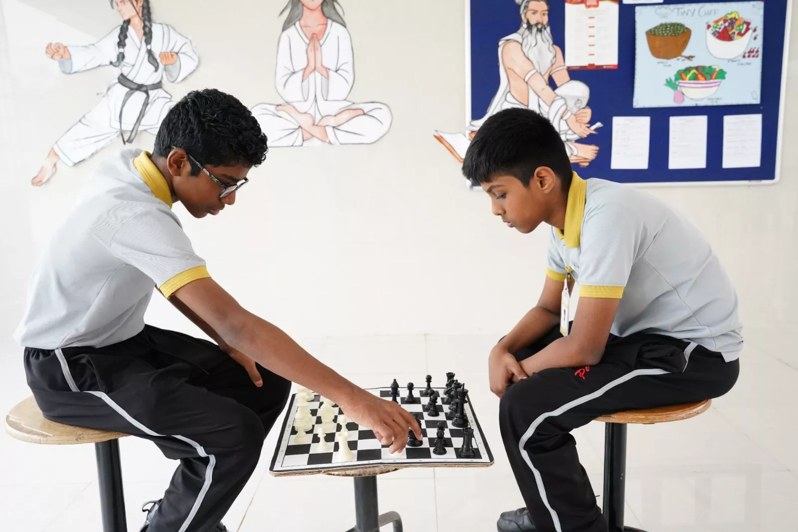 Playing Chess in PERI School
