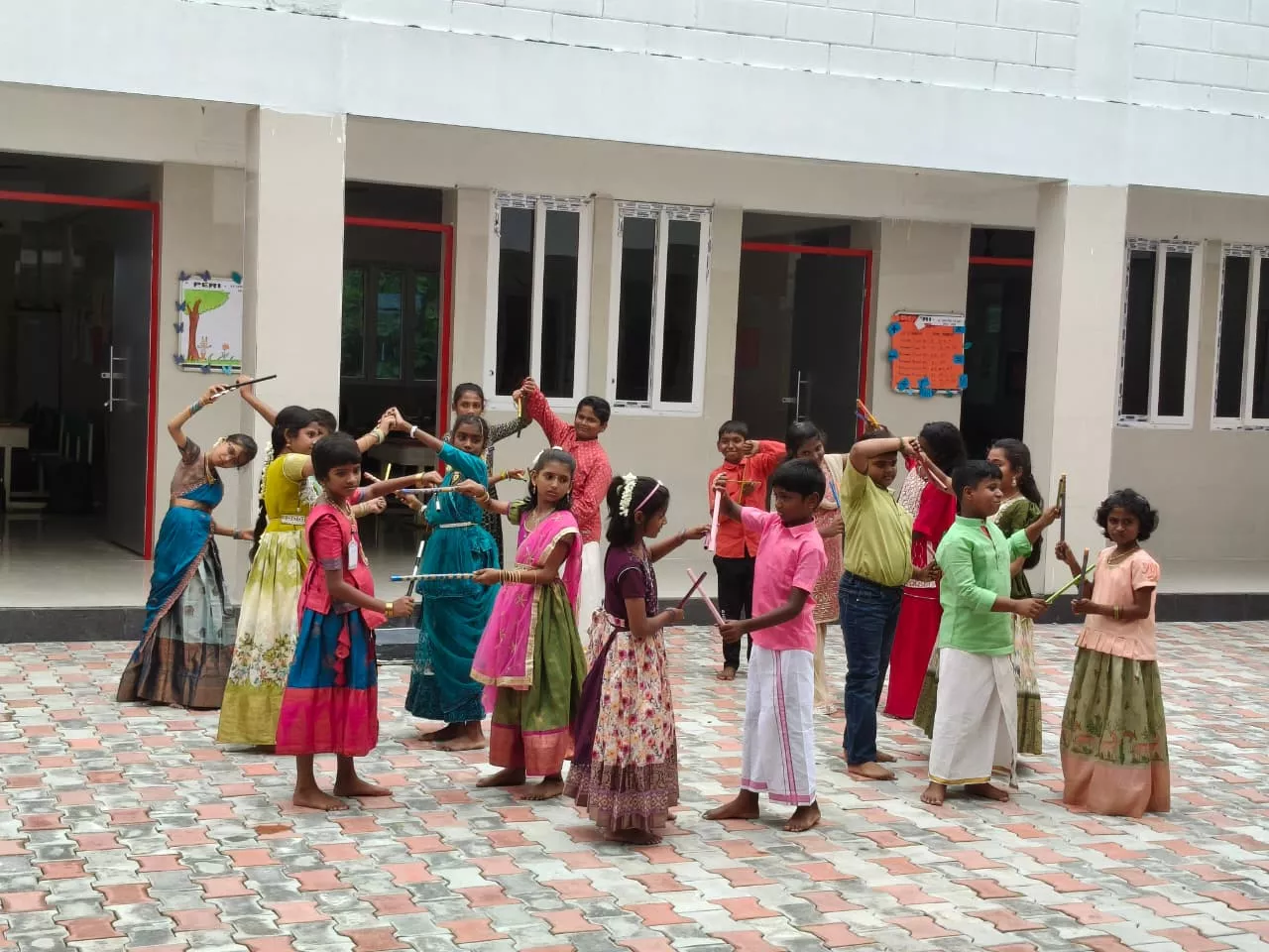 Diwali celebration in PERI School